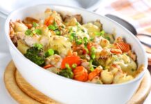 РЕЦЕПТ НА ДЕНОТ: Пилешко со зеленчук во едно тавче